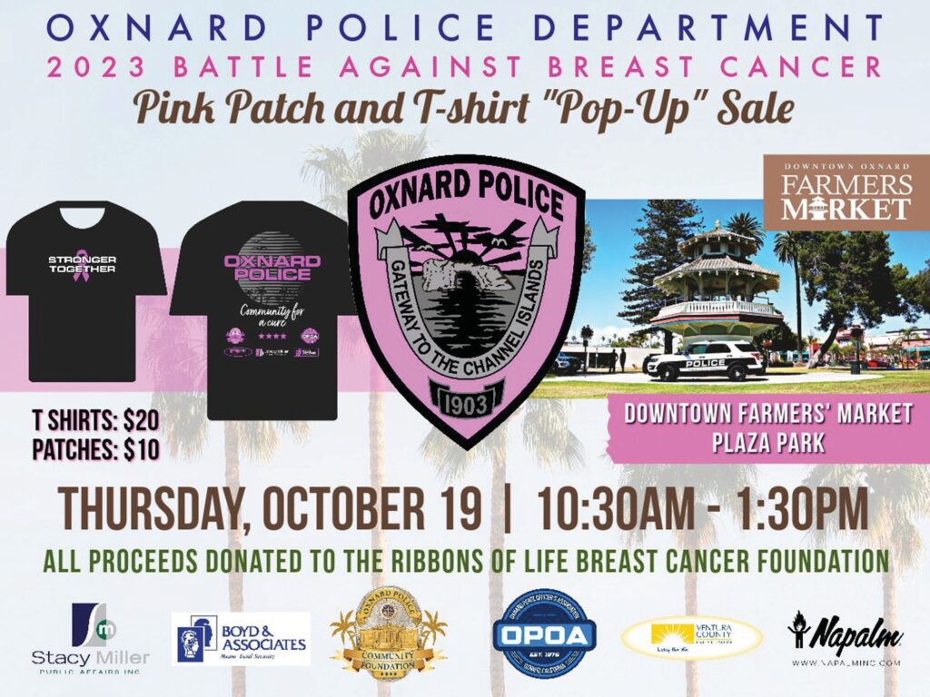 OPD launches 2023 Pink Patch Fundraiser