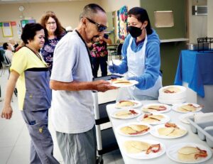 Wilson Senior Center celebrates National Pancake Day