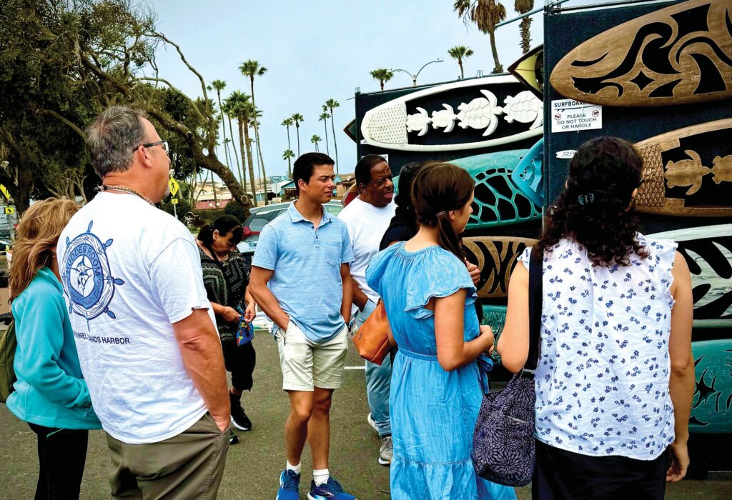 Harbor art show visually stunning