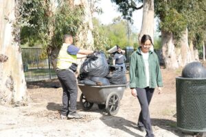 Meet Up Clean Up scores at College Park