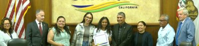 Jasmine Britt Honored by Council