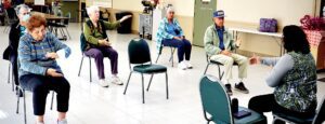 Seniors revel in Chair Tai Chi