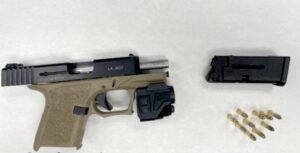 Juvenile charged with firearm possession