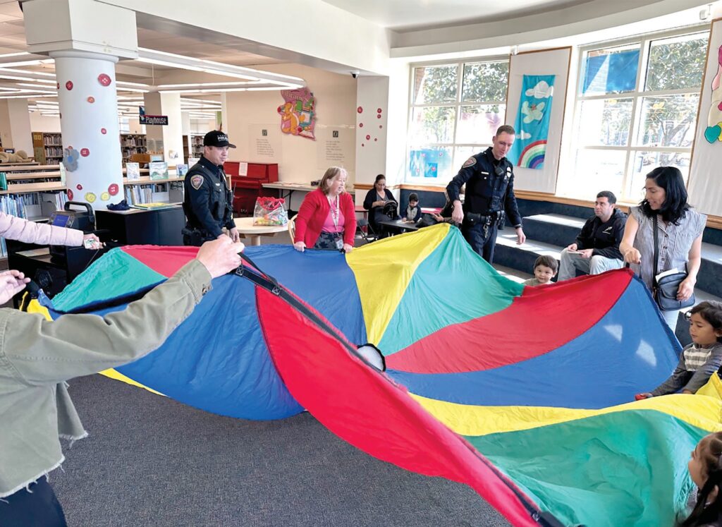 'Ring Around the Rosie’ brightens Library