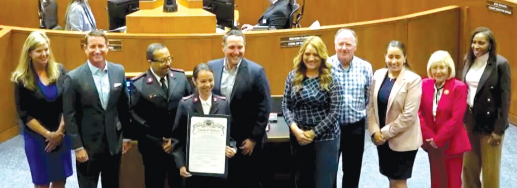 Supervisors honor Salvation Army