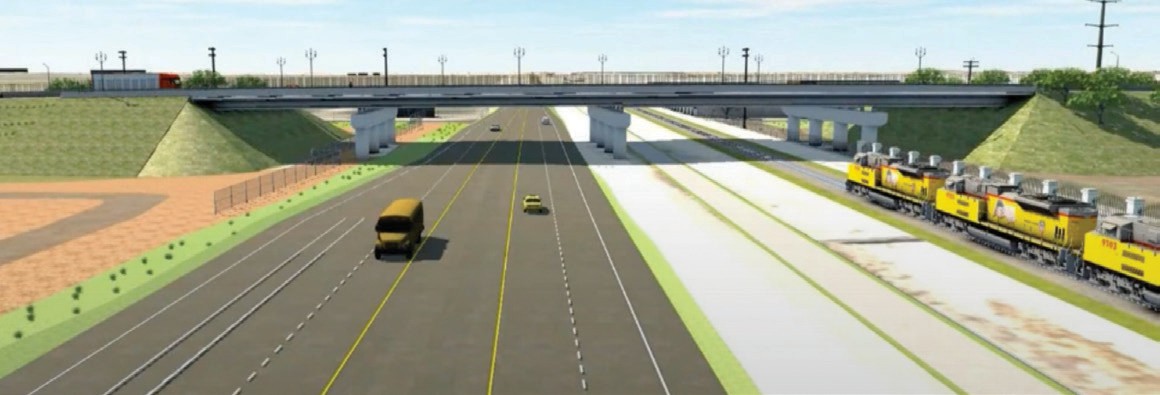 Grading project to improve safety