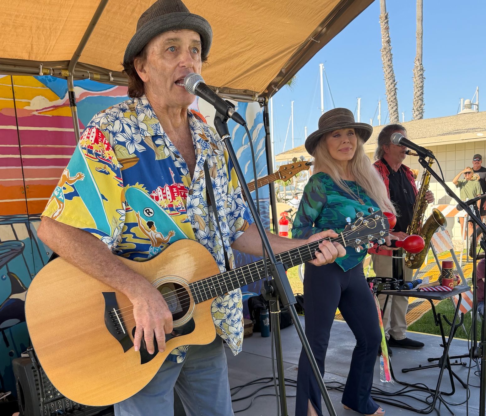 Unkle Monkey Band Enchants Harbor